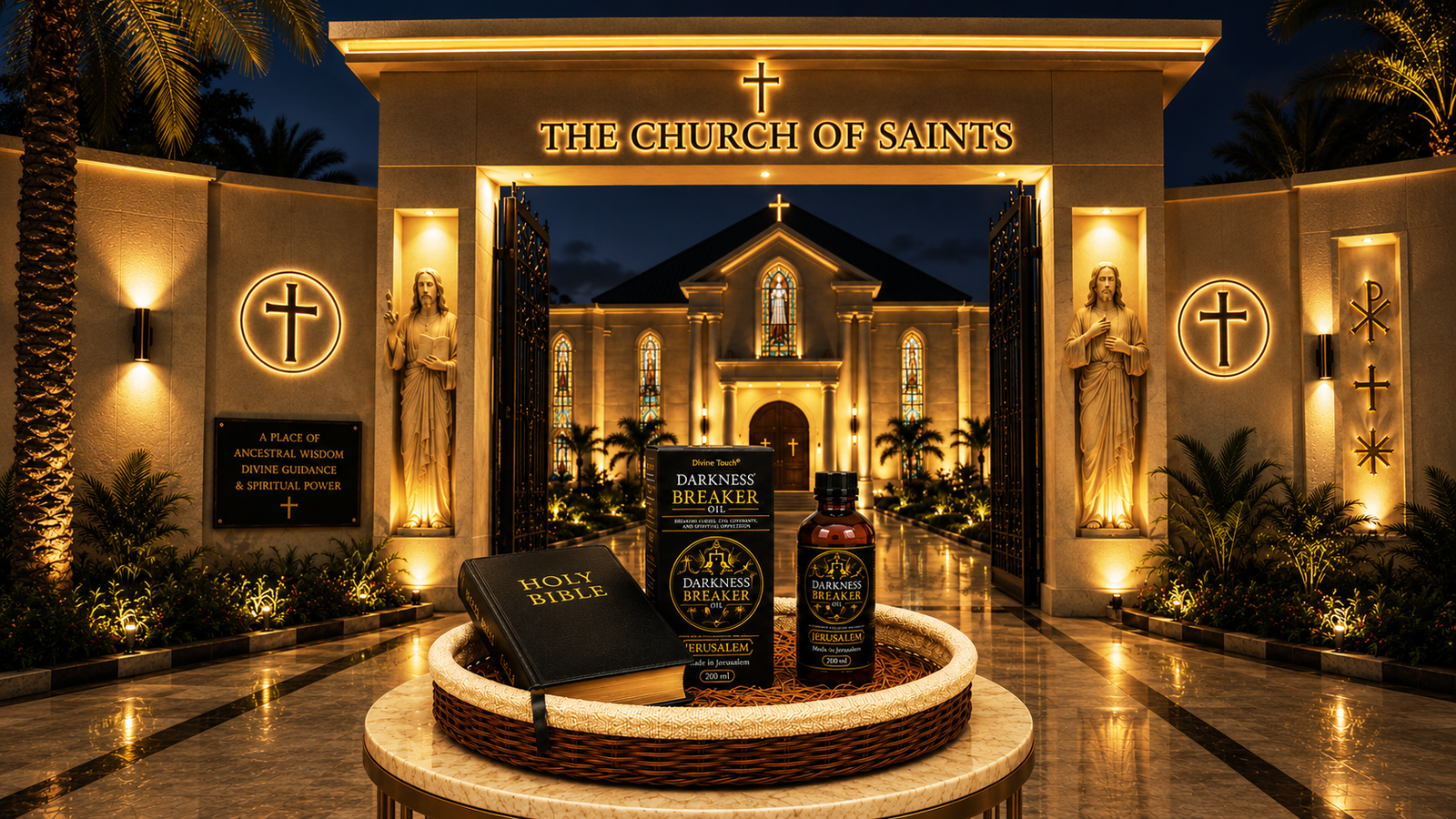 Darkness Breaker Sacred Anointing Oil bottle